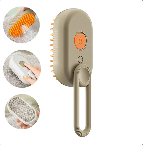Kin & Paws™ Self-Cleaning Steam Brush Pro